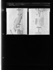 Car in Ditch (2 Negatives) (March 19, 1954) [Sleeve 42, Folder c, Box 3]